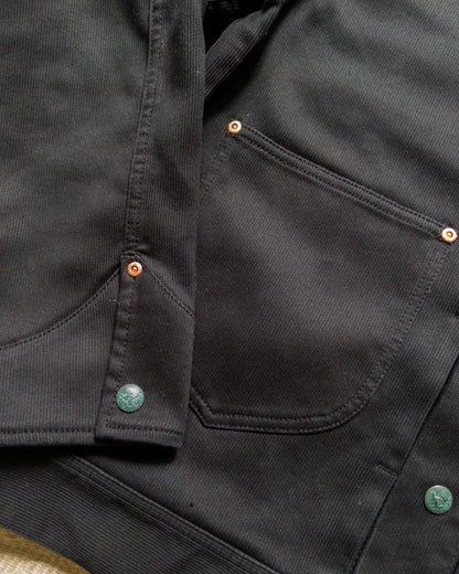 Bedford Cord Ranch Jacket - Black