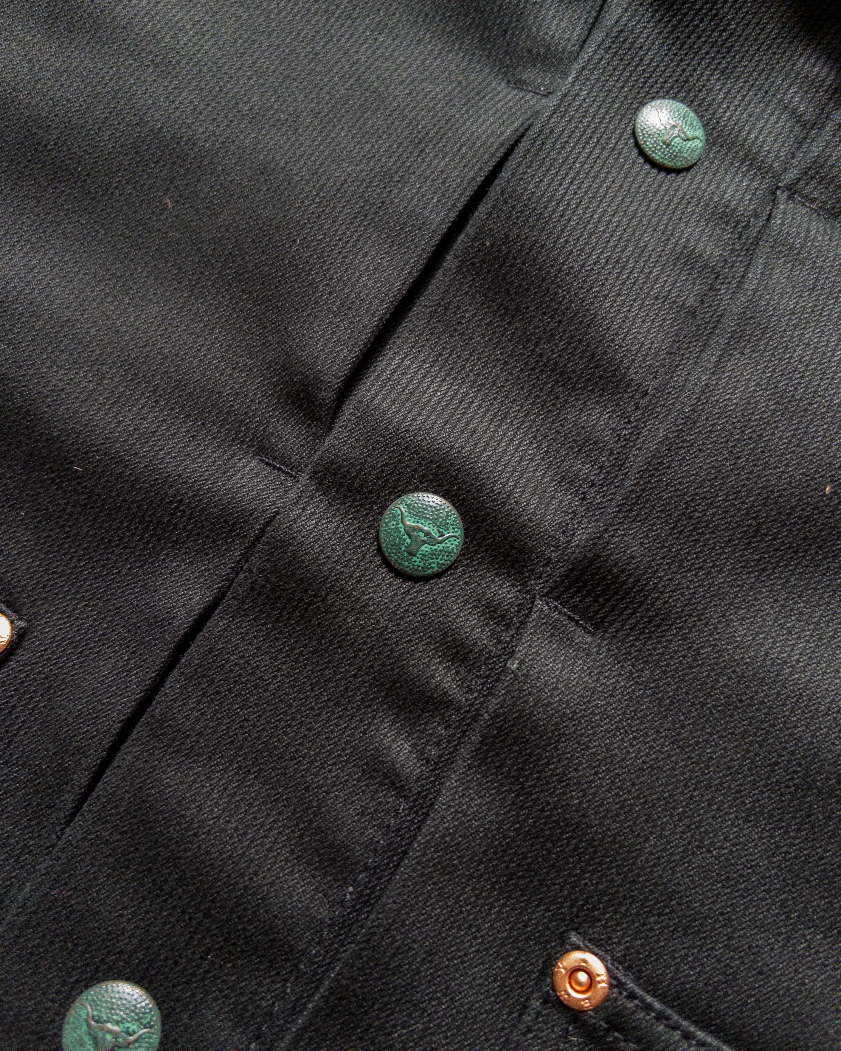Bedford Cord Ranch Jacket - Black – Wythe