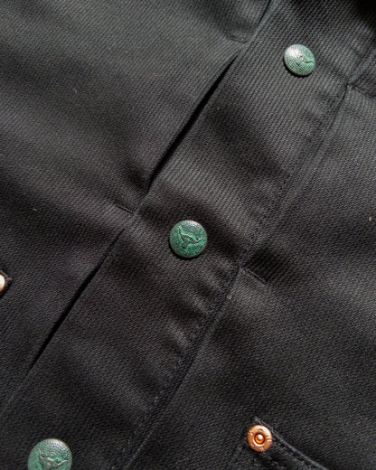 Bedford Cord Ranch Jacket - Black