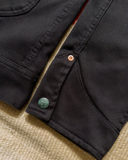 Bedford Cord Ranch Jacket - Black