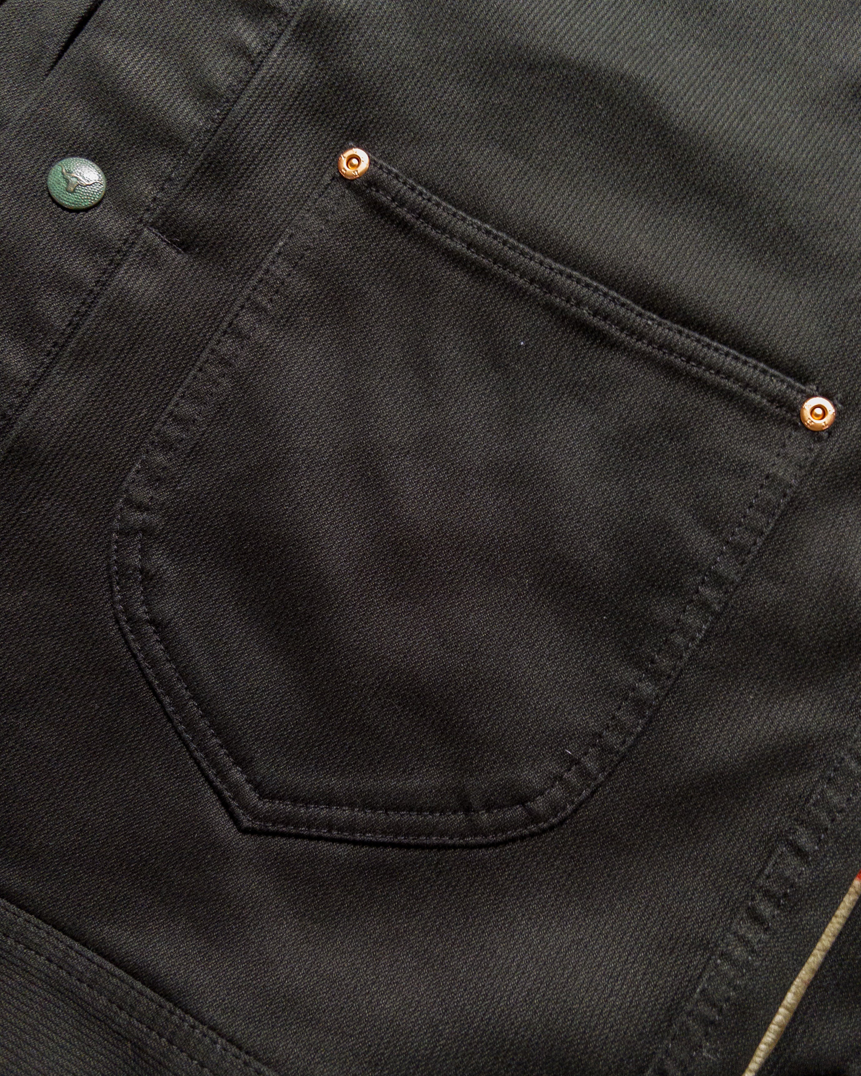 Bedford Cord Ranch Jacket - Black