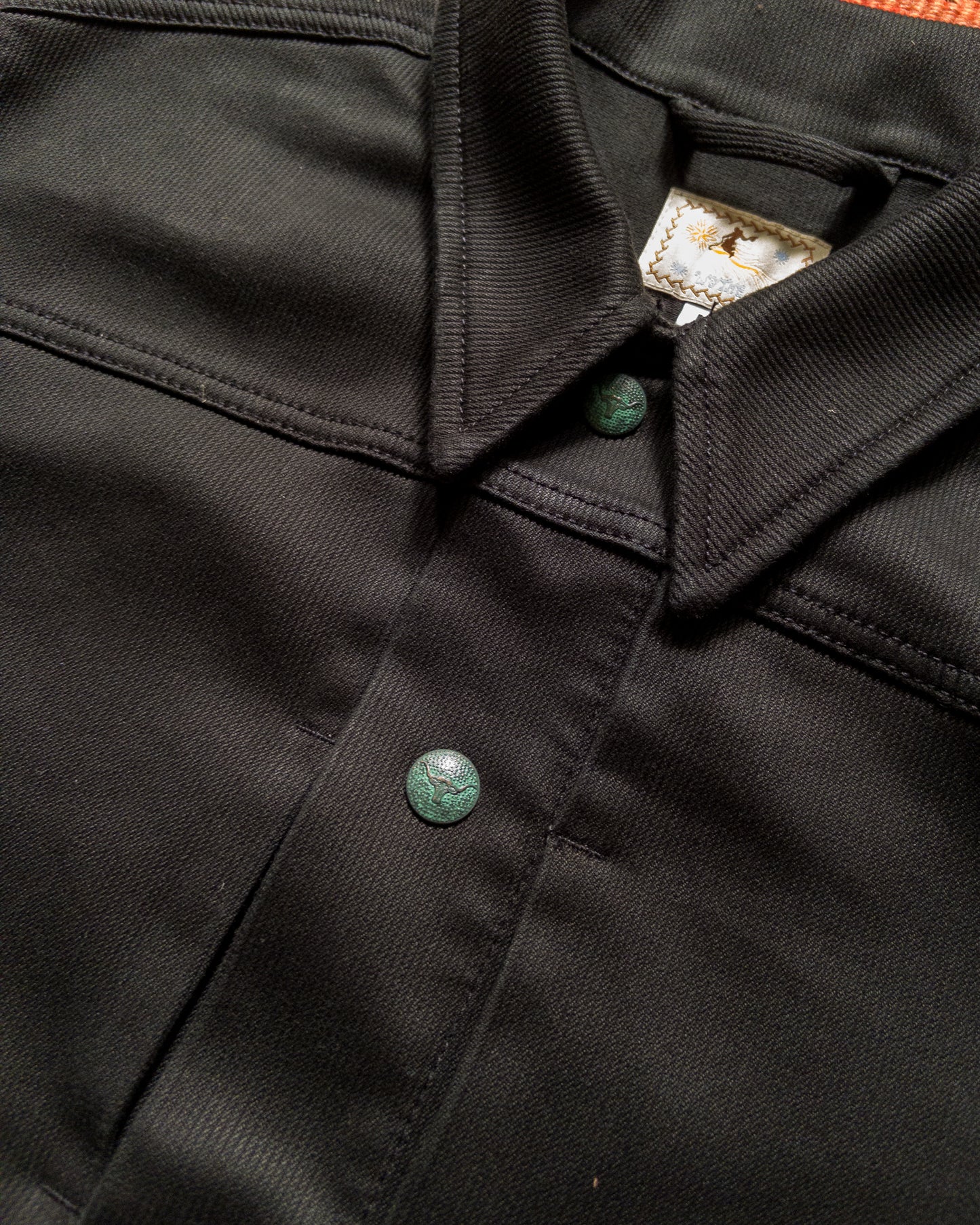 Bedford Cord Ranch Jacket - Black