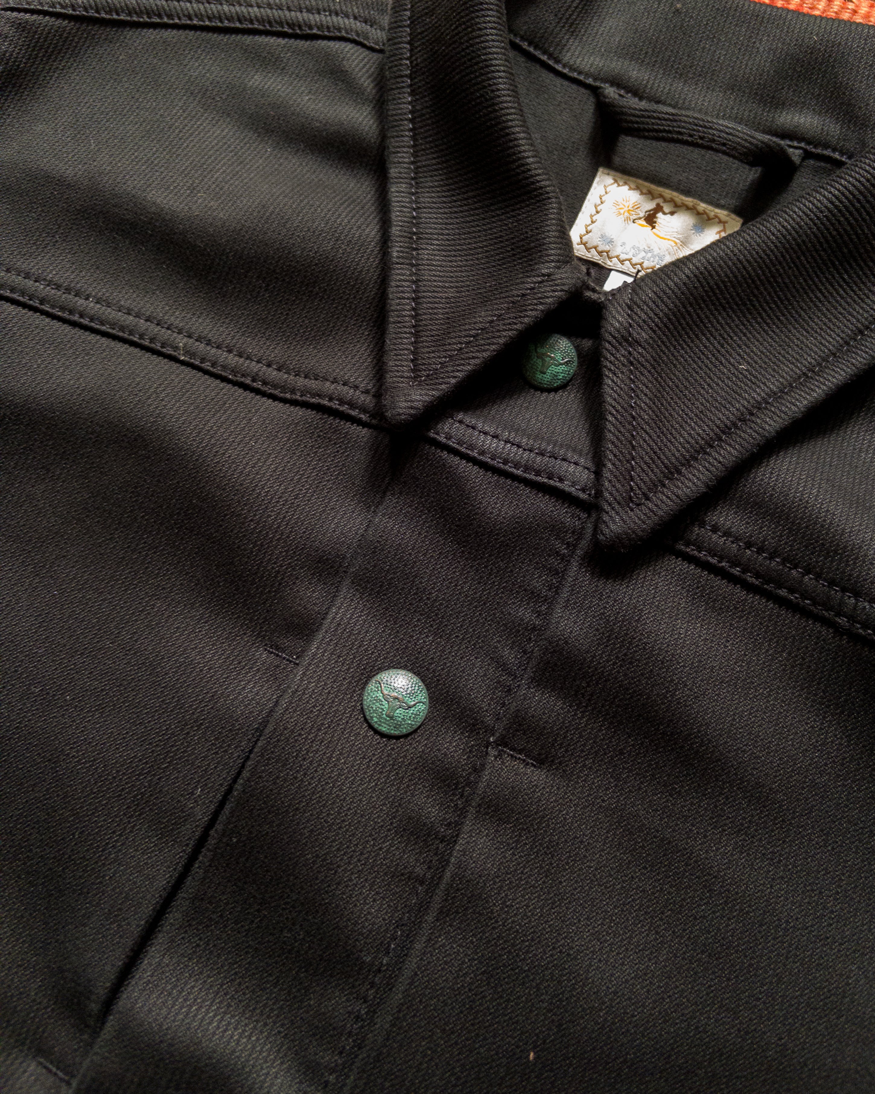 Bedford Cord Ranch Jacket - Black