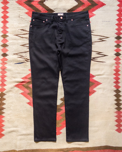 Bedford Cord Five Pocket Pants - Black