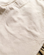 Heavyweight Pinpoint Canvas Chino - Unbleached
