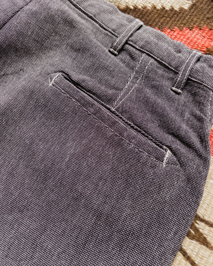 Heavyweight Pinpoint Canvas Chino - Night Sky