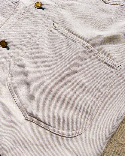 Heavyweight Pinpoint Canvas Barn Jacket - Unbleached