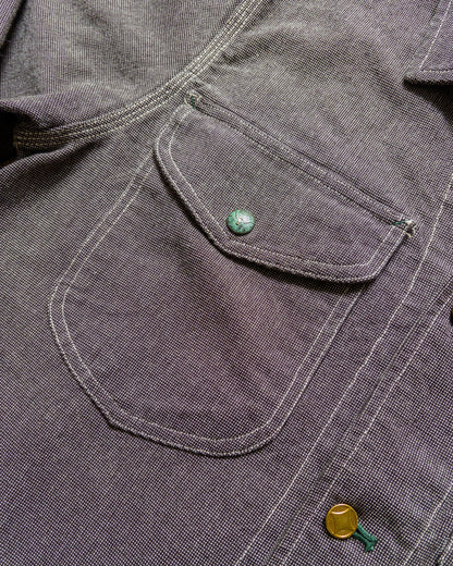 Heavyweight Pinpoint Canvas Barn Jacket - Night Sky