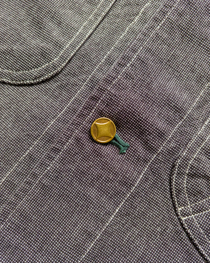 Heavyweight Pinpoint Canvas Barn Jacket - Night Sky