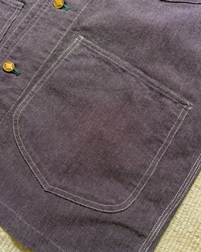 Heavyweight Pinpoint Canvas Barn Jacket - Night Sky