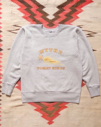 Comet Kings Crewneck Sweatshirt - Heather Grey