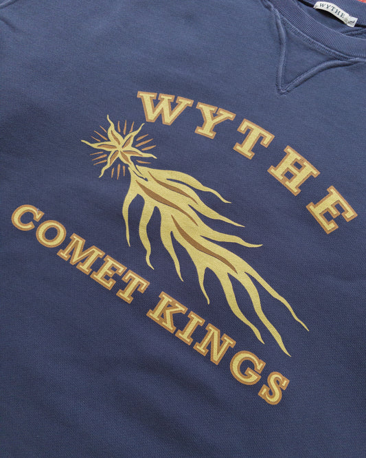 Comet Kings Crewneck Sweatshirt - Faded Navy