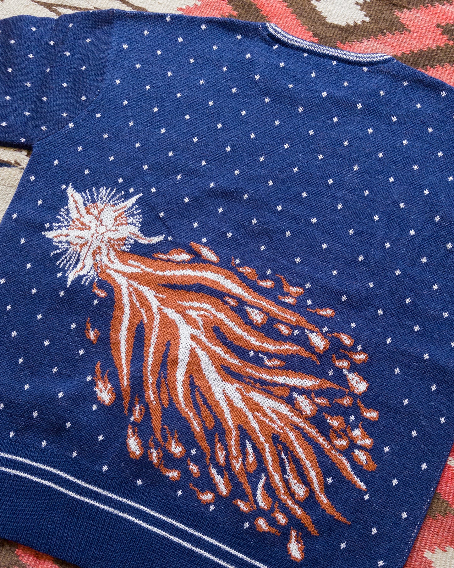 Comet Crewneck Sweater - Navy