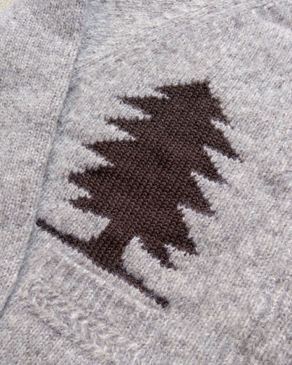 Alpaca Cardigan - Stag