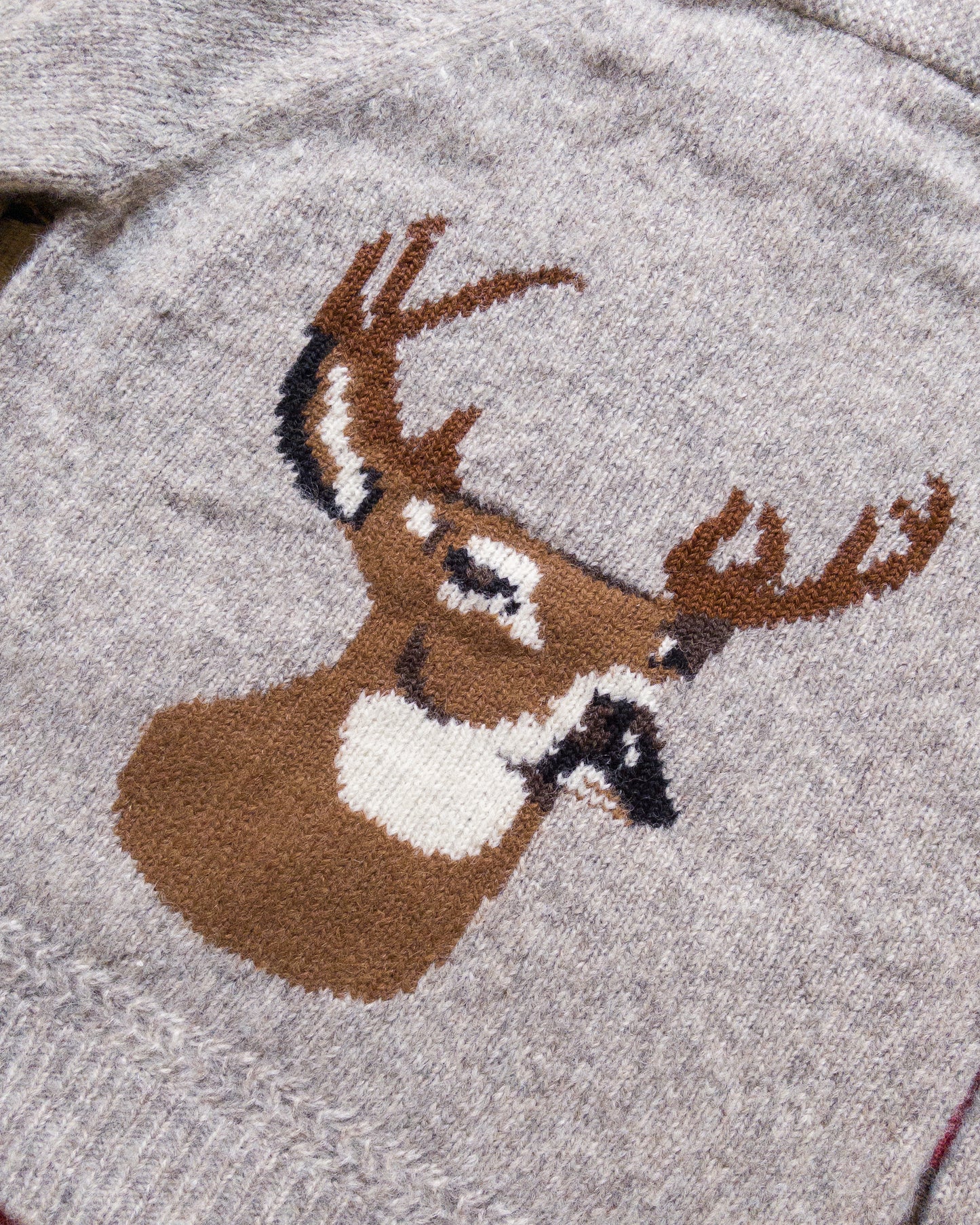 Alpaca Cardigan - Stag