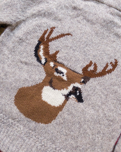 Alpaca Cardigan - Stag