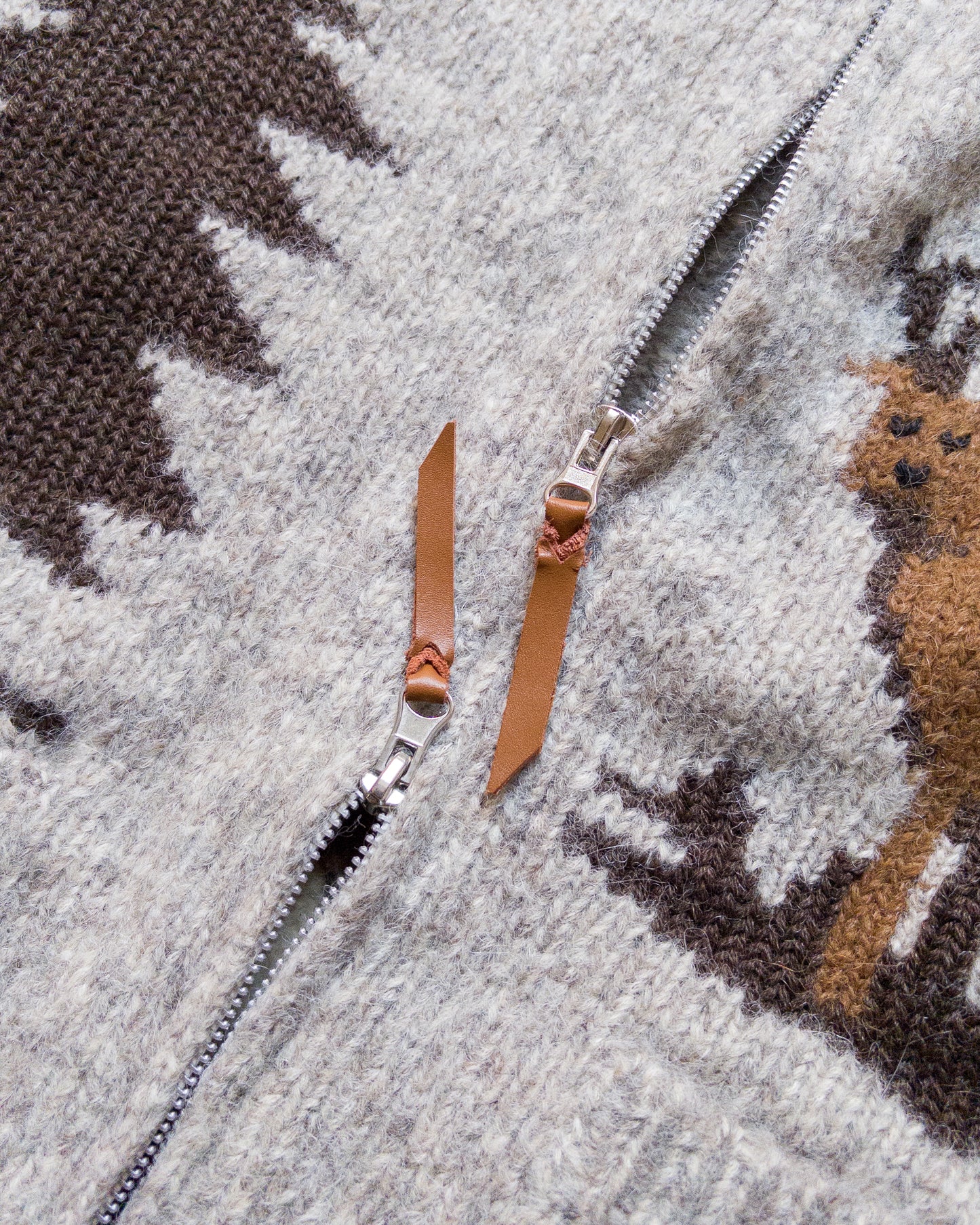 Alpaca Cardigan - Stag