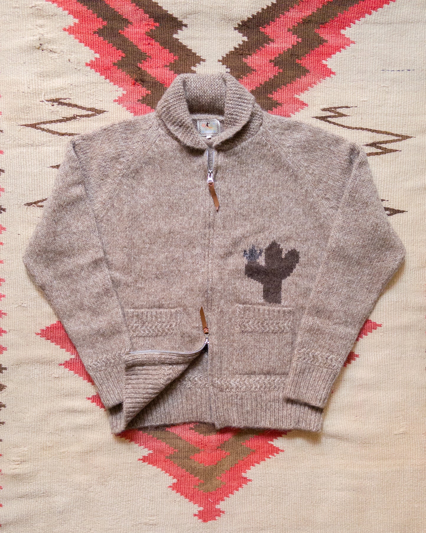 Alpaca Cardigan - Armadillo