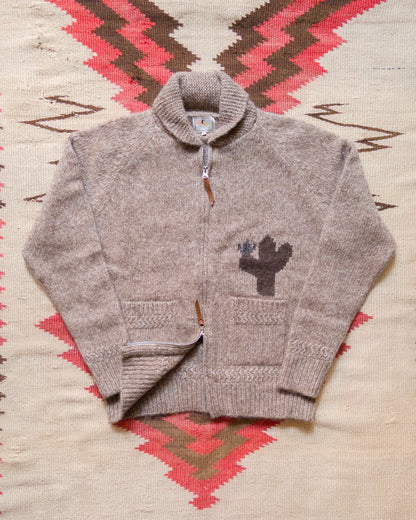 Alpaca Cardigan - Armadillo