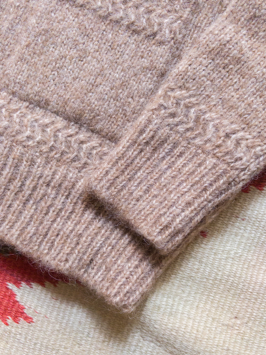Alpaca Cardigan - Armadillo
