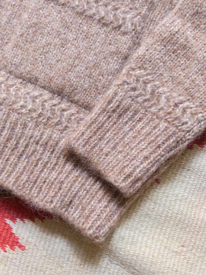 Alpaca Cardigan - Armadillo