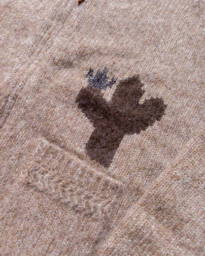 Alpaca Cardigan - Armadillo