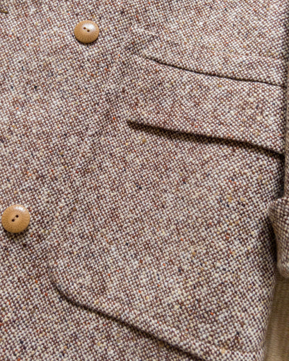 Polo Coat - Malted Barley Slub Donegal