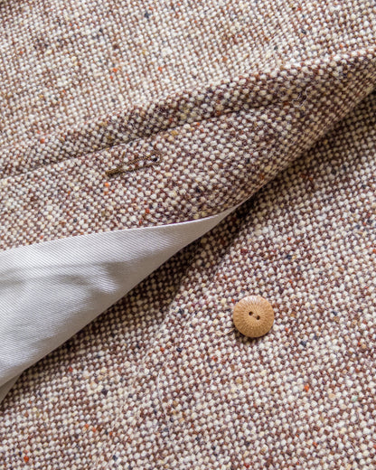Polo Coat - Malted Barley Slub Donegal