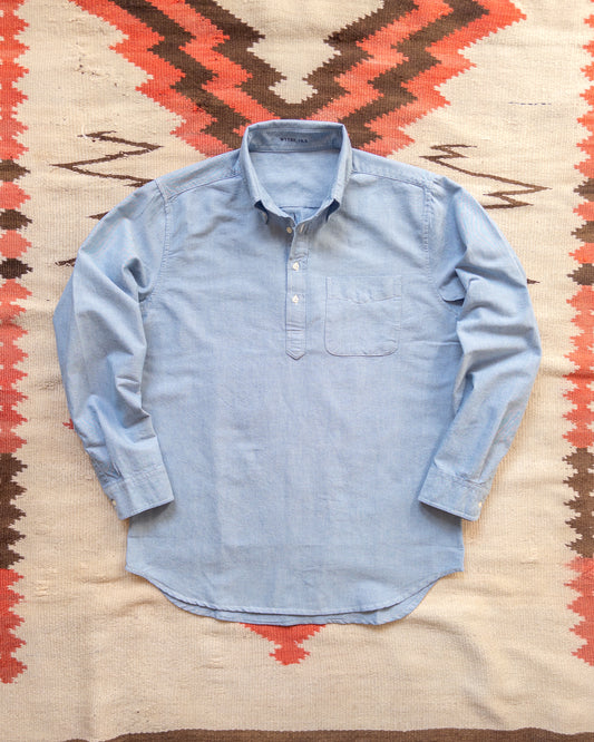 Oxford Cloth Button Down Popover - Vintage Blue