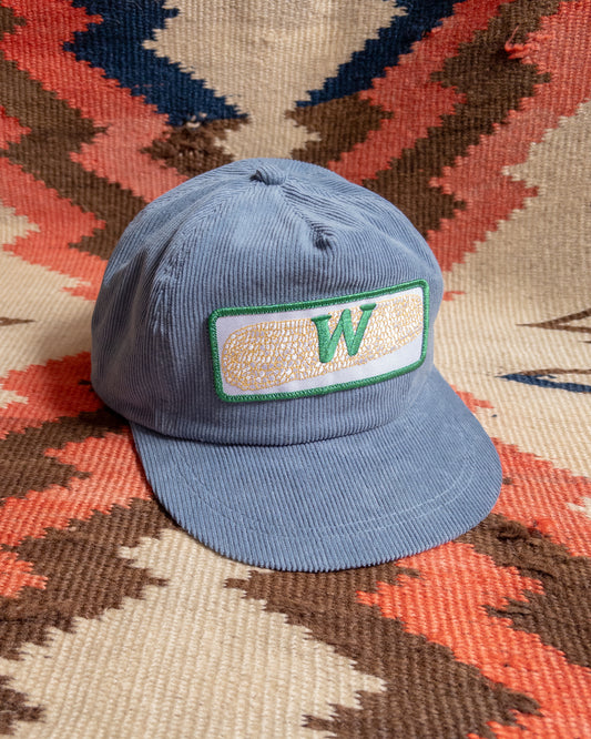 Corduroy Corncob Hat - Baby Blue