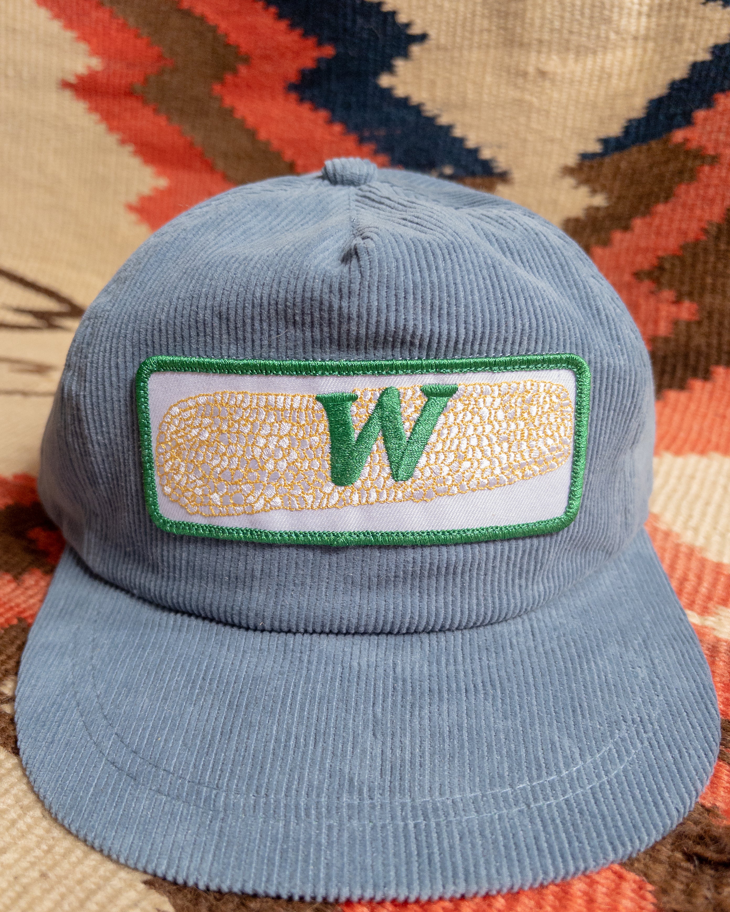 帽子 Wythe Ovy Chainstitched Canvas Ranch Hat - Blue/Ombre – Wythe