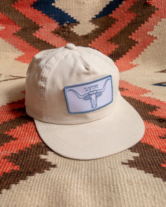 Corduroy Steerhead Hat - Cream