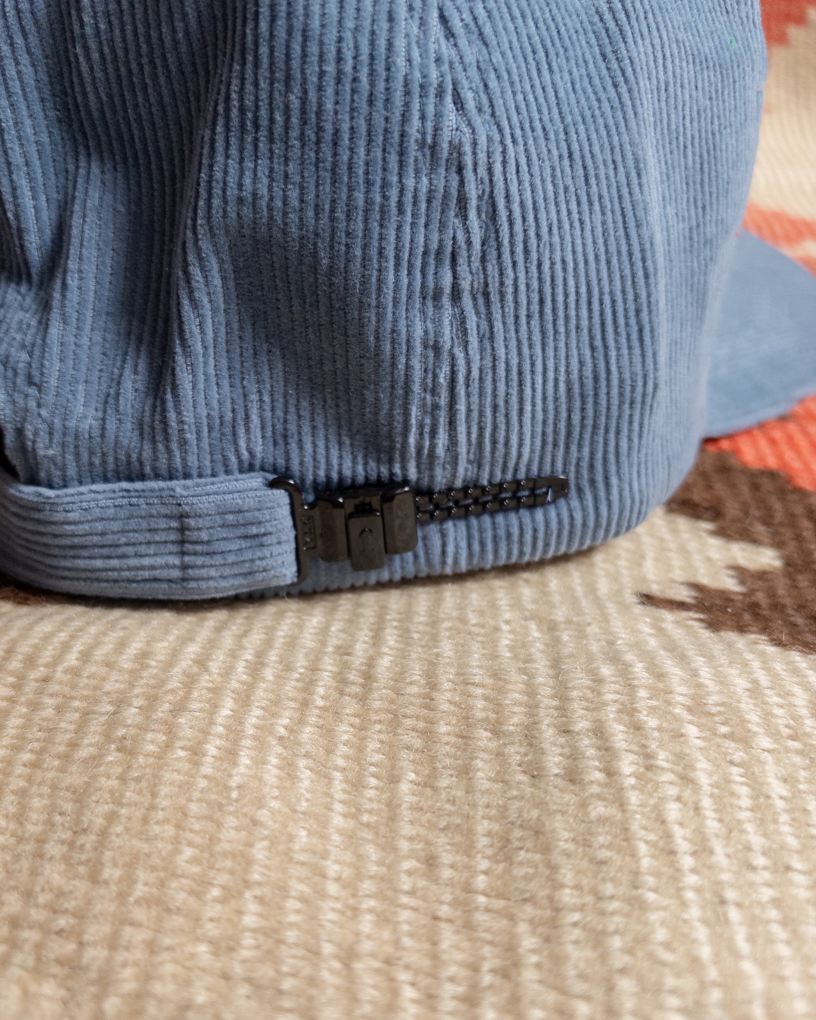 Corduroy Peace Hat - Baby Blue