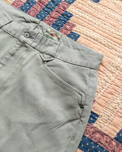 Tencel Gabardine Western Pant - Sage