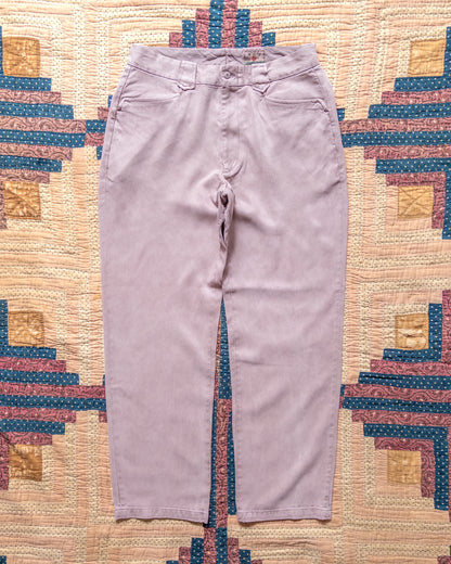 Tencel Gabardine Western Pant - Mauve