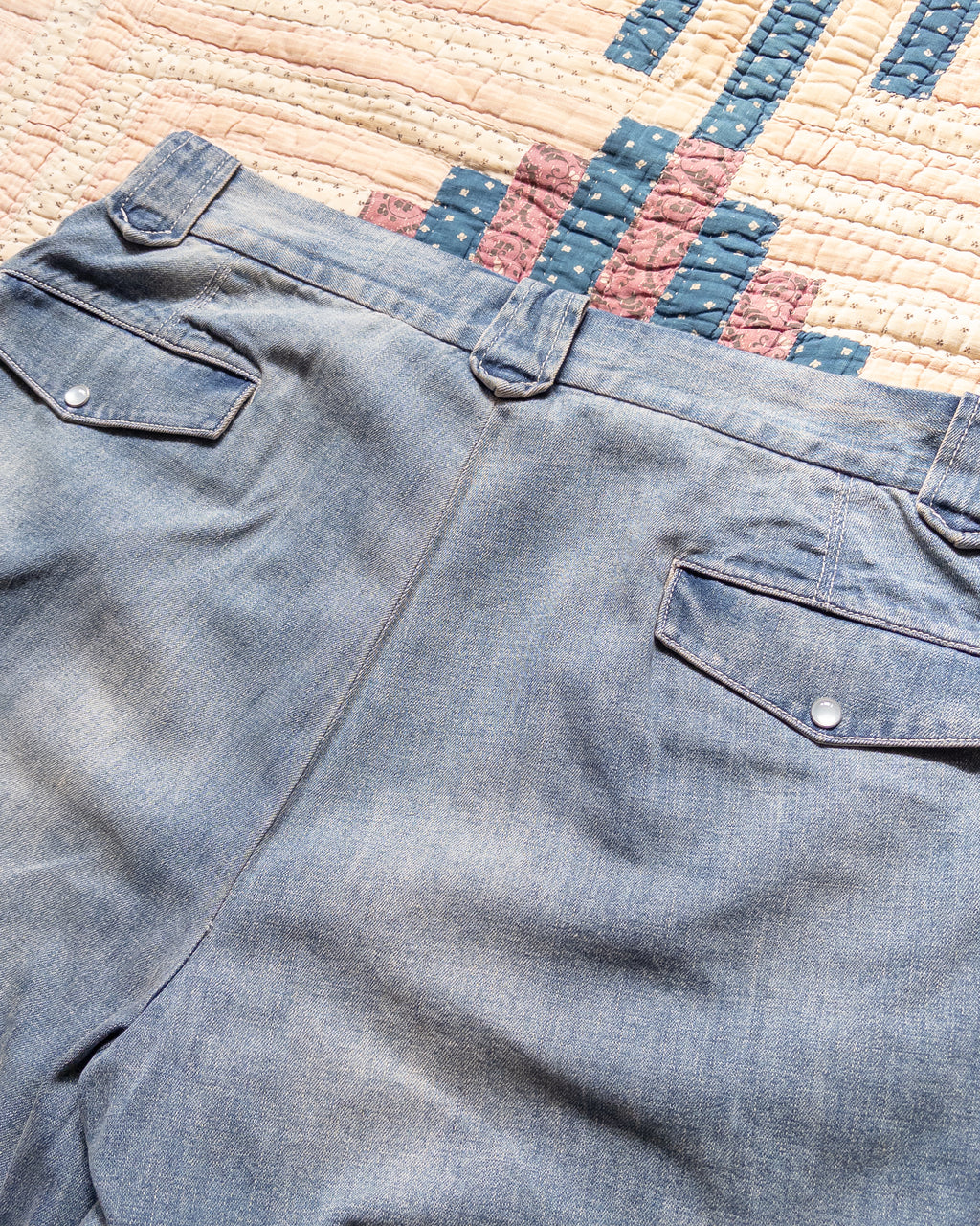 Denim Western Pant - Washed Indigo