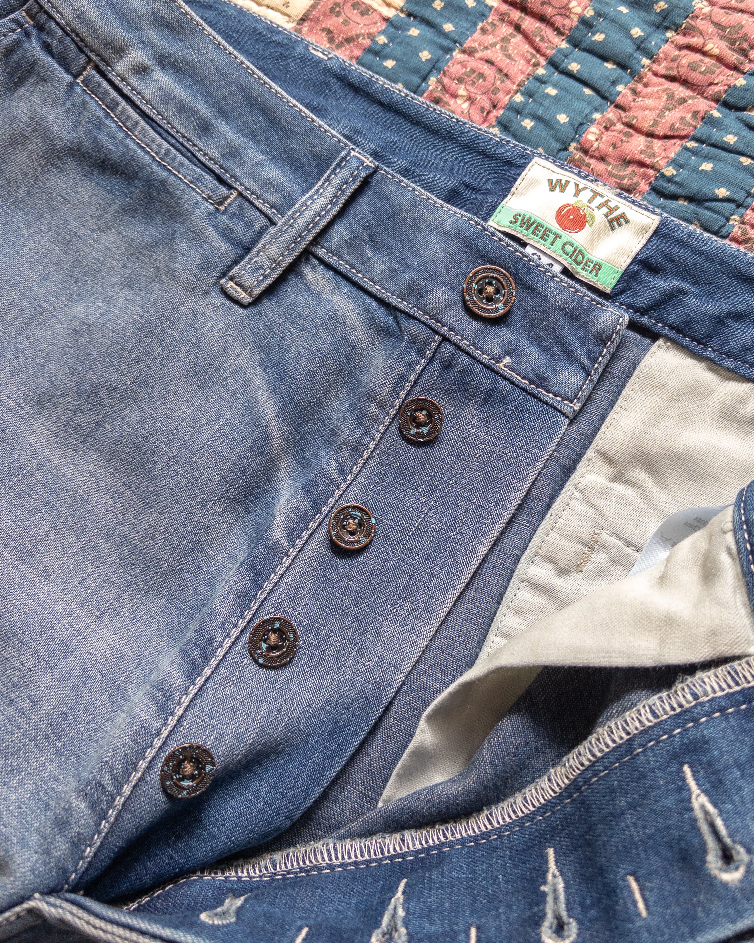 Denim Chino - Washed Indigo – Wythe