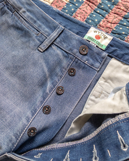 Denim Chino - Washed Indigo