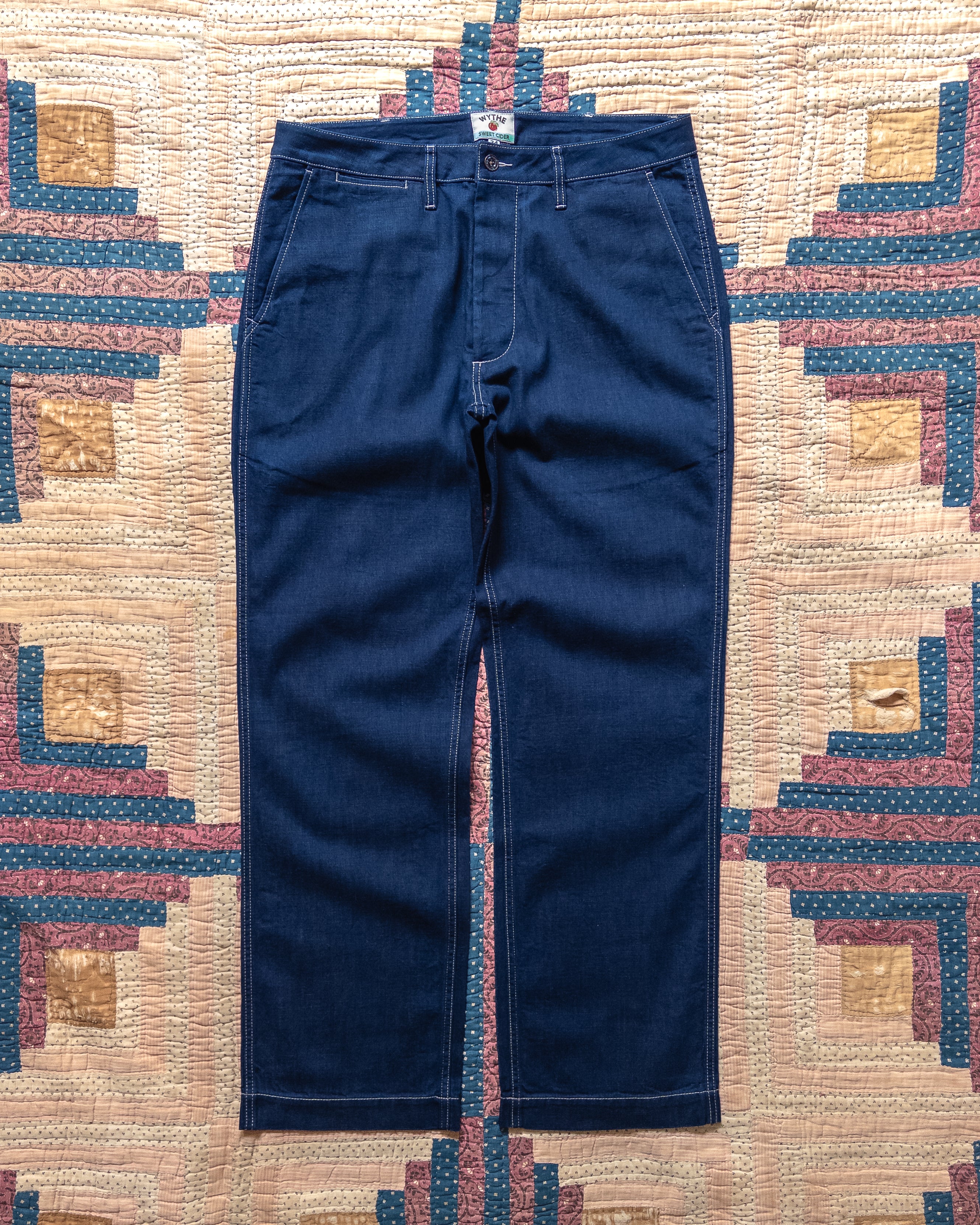Denim Chino - Rinsed Indigo – Wythe