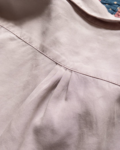 Tencel Gabardine Pearlsnap Shirt - Mauve