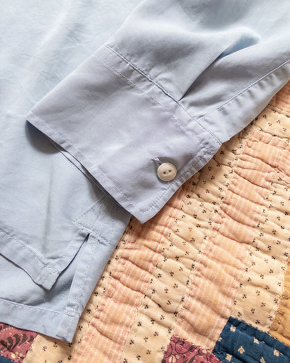 Tencel Gabardine Patio Shirt - Faded Bench Blue