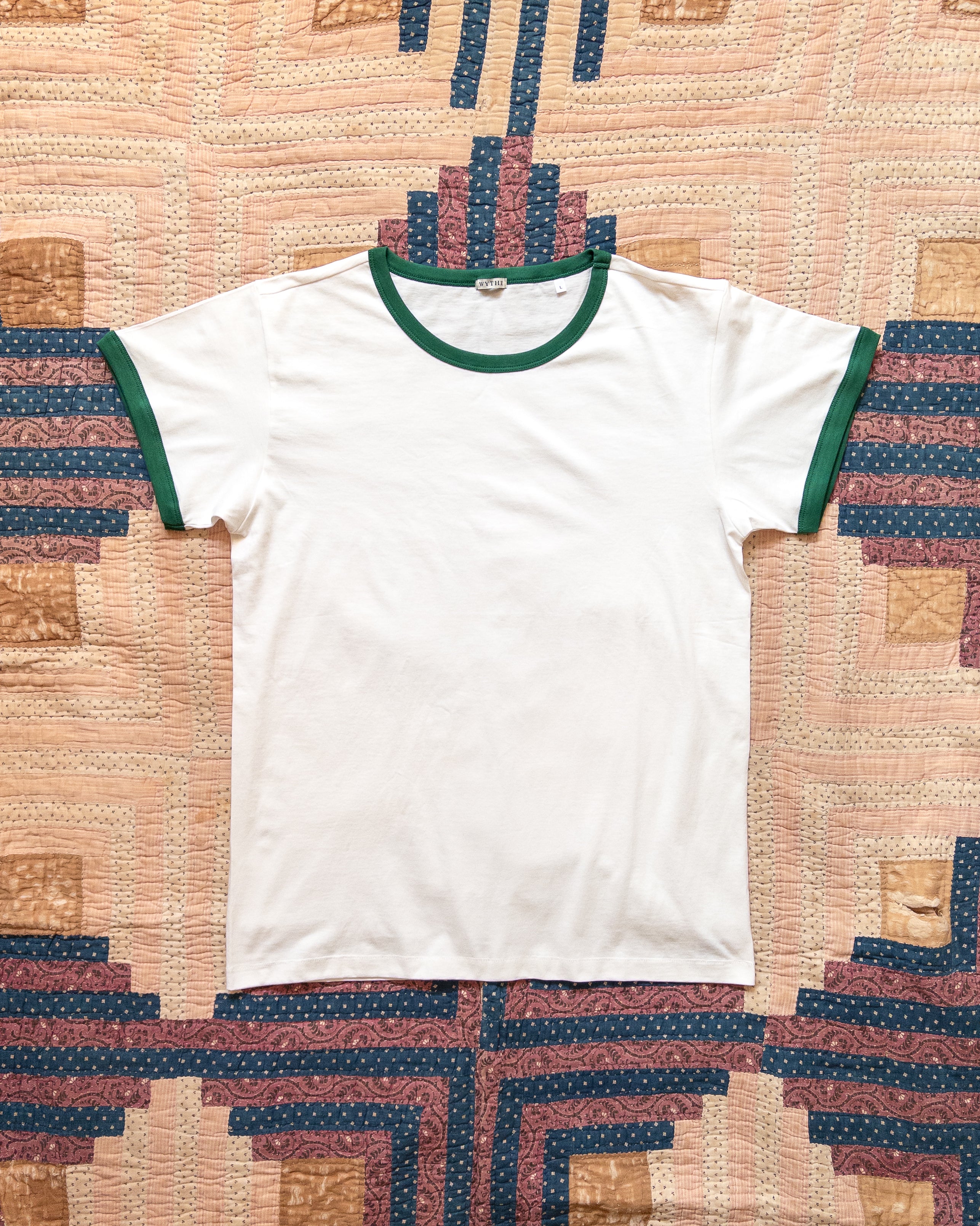 Tubular Ringer T-Shirt - Evergreen – Wythe