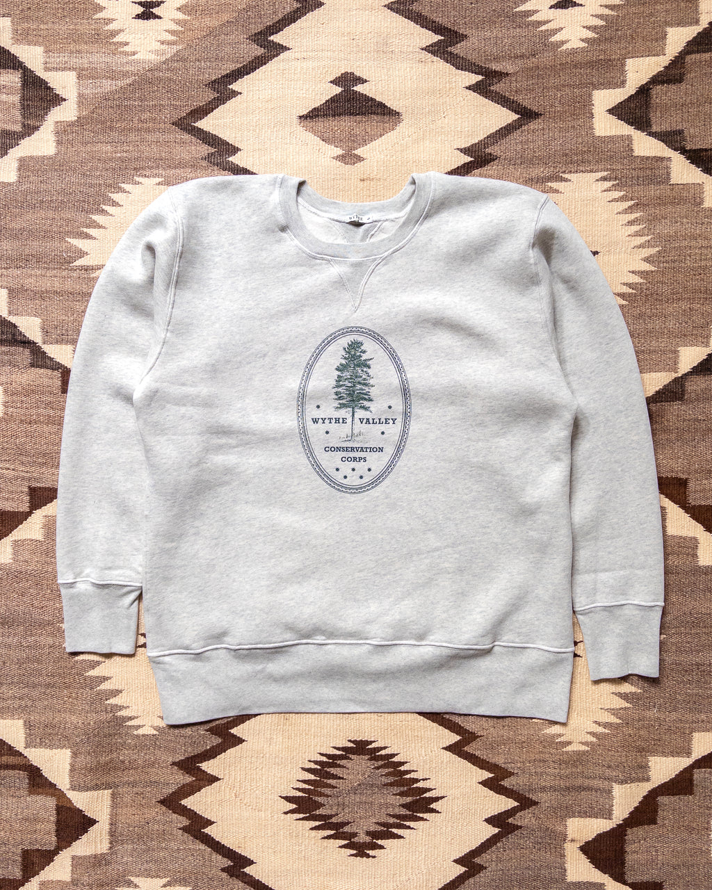 Conservation Corps Crewneck Sweatshirt - Heather Grey