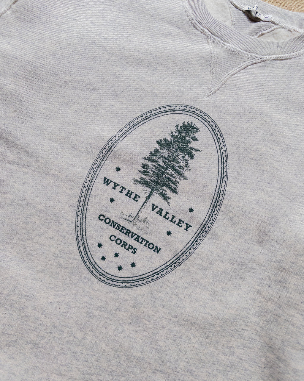 Conservation Corps Crewneck Sweatshirt - Heather Grey