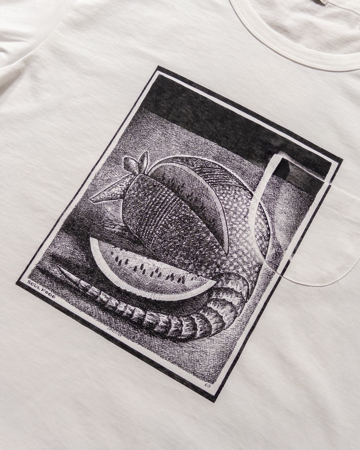 Jim Franklin Tubular Pocket T-Shirt - Soul Food