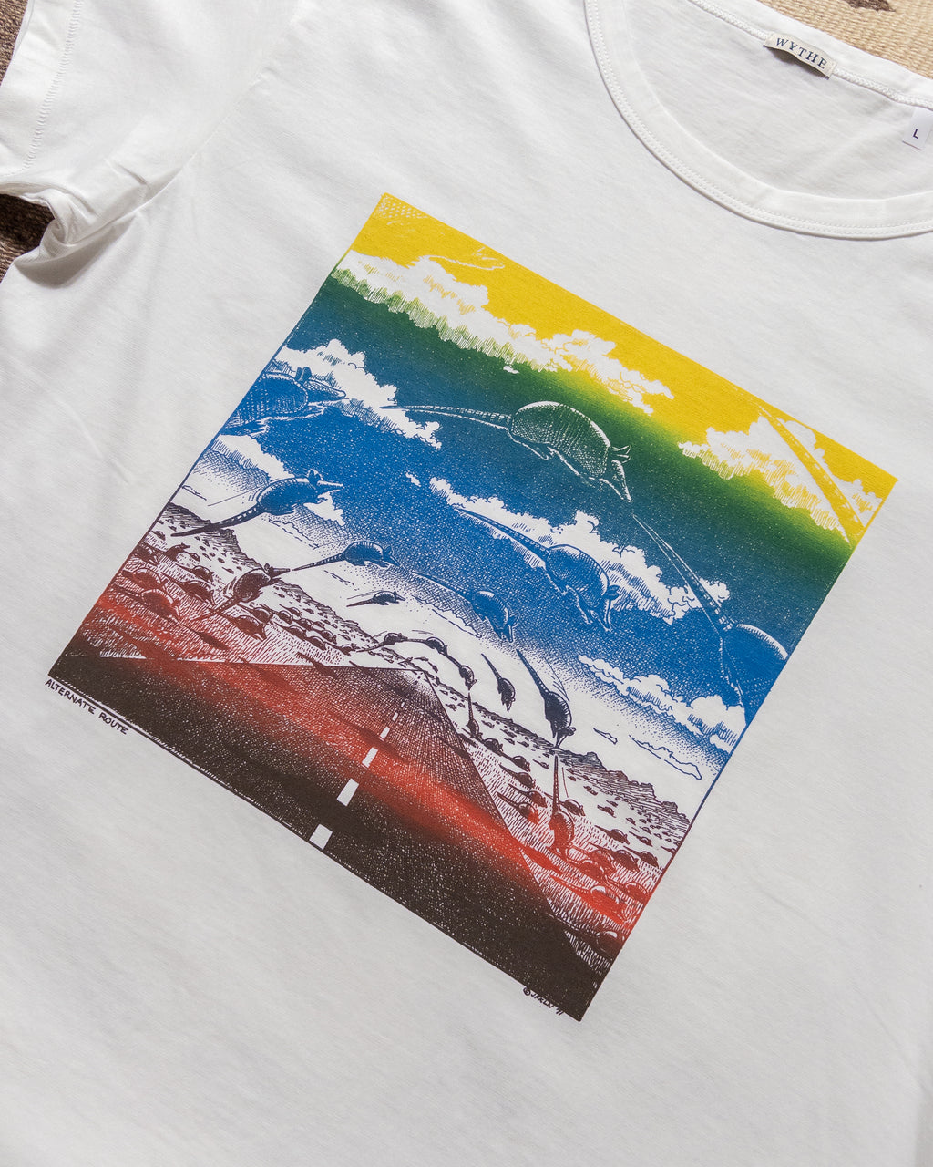 Jim Franklin Tubular T-Shirt - Alternate Route Color