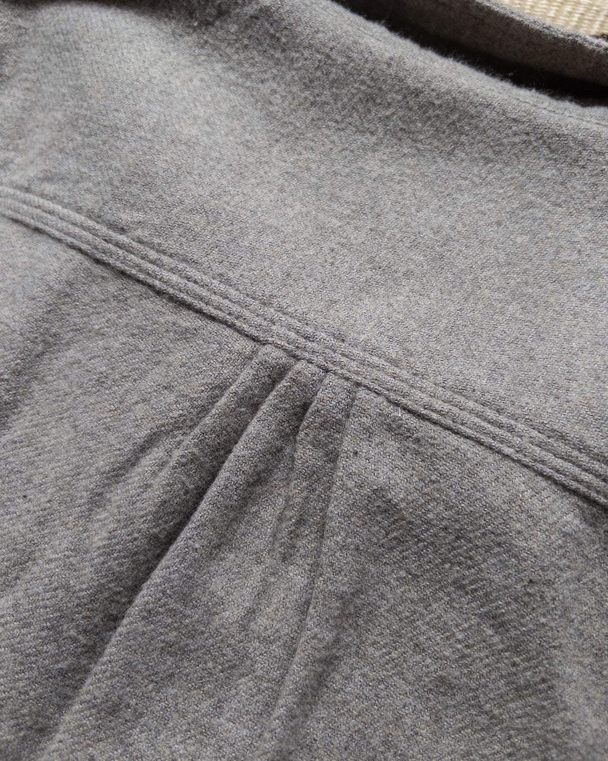 Washed Flannel Workshirt - Dapple Grey