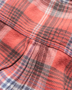Washed Flannel Workshirt - Cactus Flower Plaid