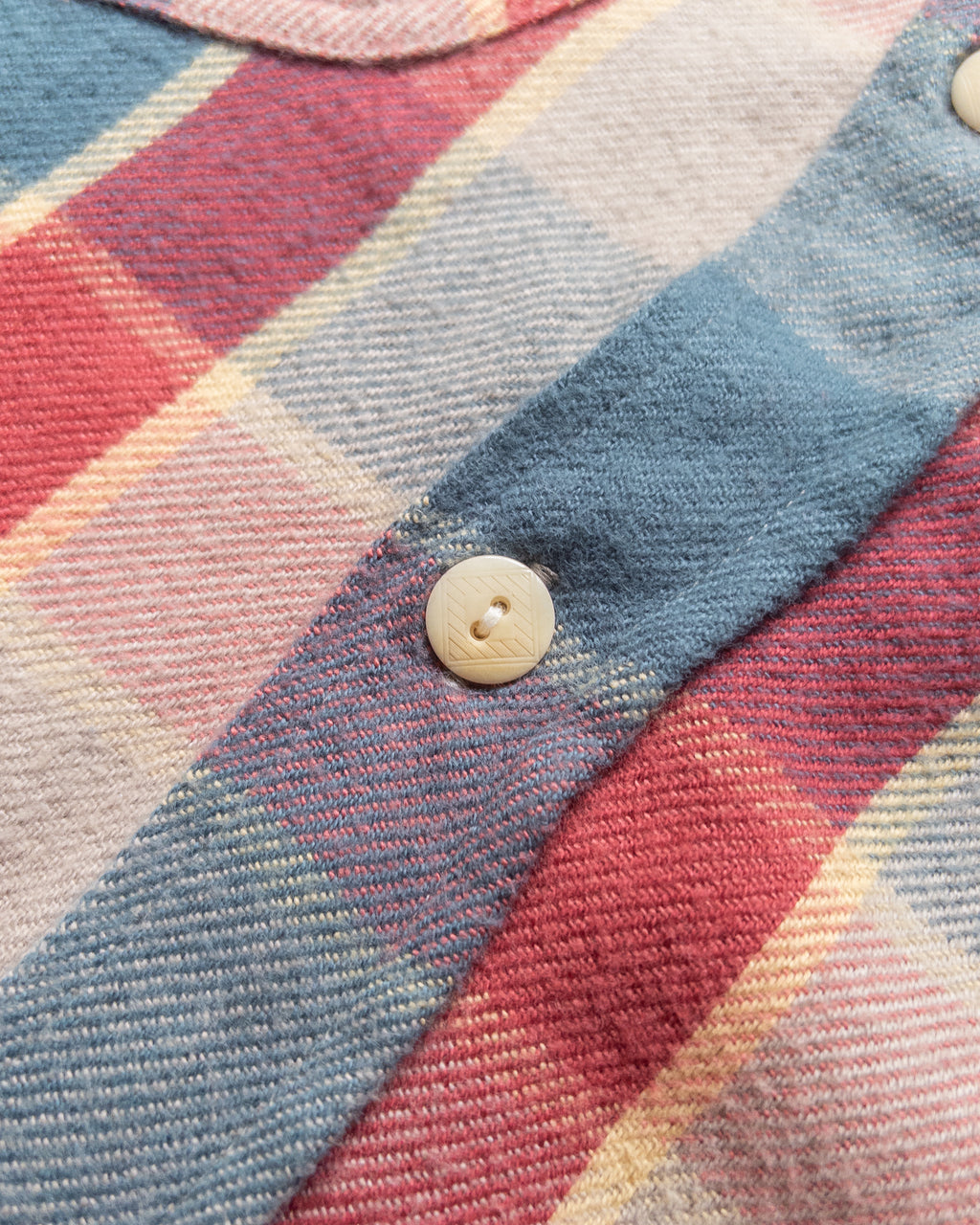 Washed Flannel Workshirt - Conservation Plaid