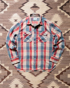 Washed Flannel Pearlsnap Shirt - Conservation Plaid